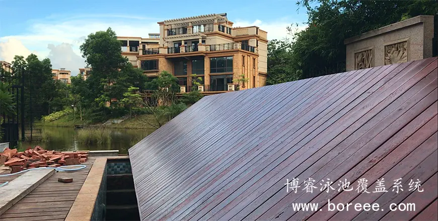 999策略手机论坛版全自动折叠泳池盖